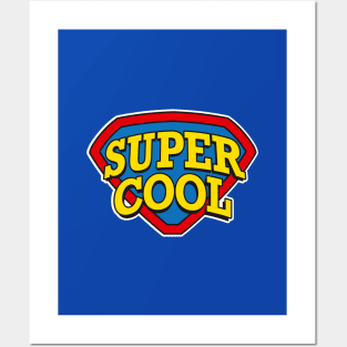 Super Cool Hero funny Superhero Halloween costume Posters and Art